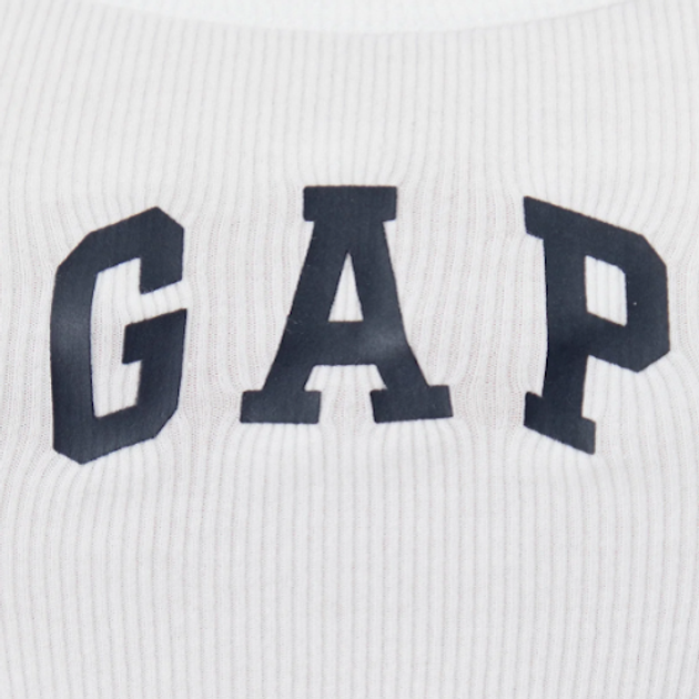 Майка жіноча GAP 585421-01 XS Біла (1200049559401) - зображення 5