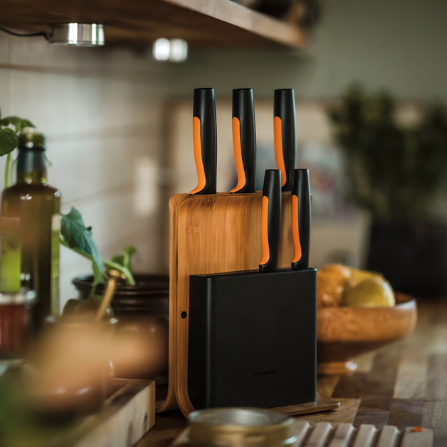 Набір ножів Fiskars Functional Form у блоці 5 шт (6424002012979) - зображення 7