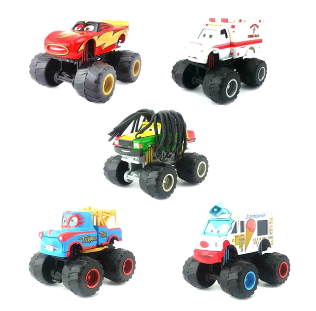 Тачки: Монстр Трак Мэтр набор Cars: TOON Monster Truck Mater Die
