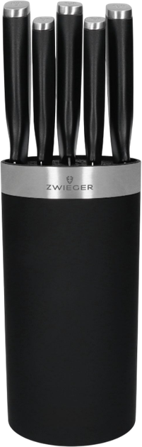 Набір ножів Zwieger Forte III у блоці 5 шт (5905794972050) - зображення 1