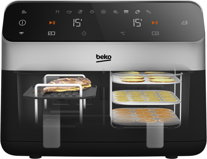 Frytkownica beztłuszczowa Beko FRL6488 - obraz 9