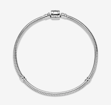 Срібний браслет кулькоподібною застібкою Пандора Pandora Moments 598816C00 (16) - изображение 3