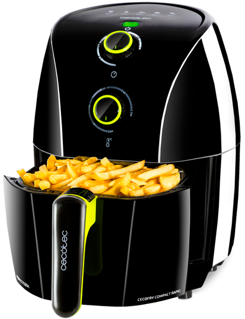 Мультипіч Cecotec Cecofry Compact Rapid Чорна (03039) - зображення 3