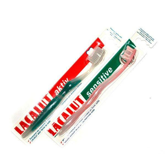 Зубна щітка LACALUT SENSITIVE AKTIV - зображення 1