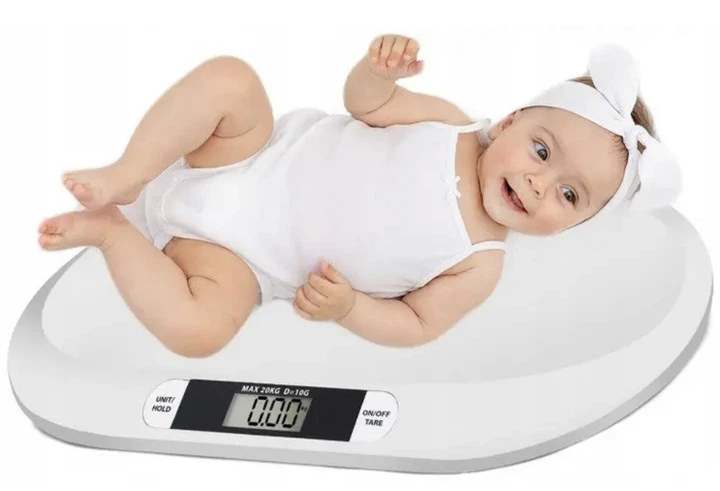 Дитячі ваги Esperanza Bebe EBS019 з ростоміром до 20 кг електронні з функцією стабілізації маси тіла та LCD дисплеєм - зображення 6