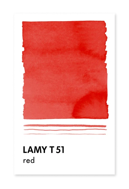Чорнило LAMY T51 червоне (1608926) - зображення 3