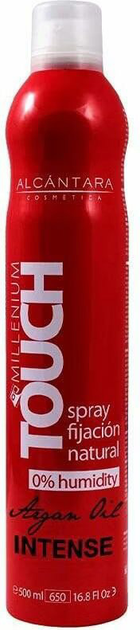 Lakier do włosów Alcantara Millenium Touch Intense 500 ml (8436023996105) - obraz 1