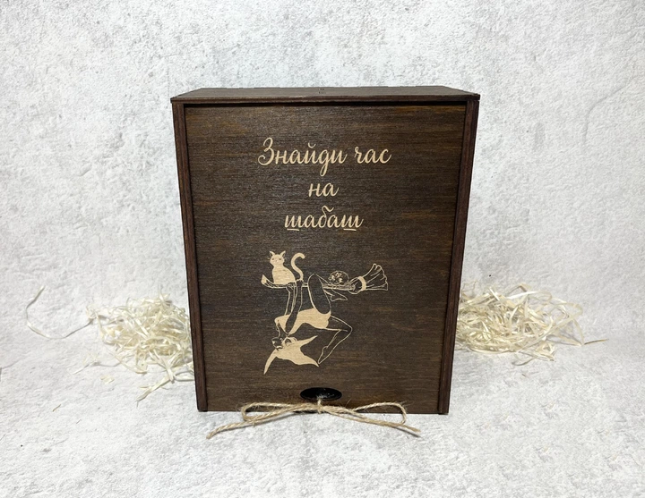 Бокалы Arty Craft для вина с надписями "Шальная императрица" и "Ведьмы не стареют" в коробке 350 мл 2 шт - изображение 3