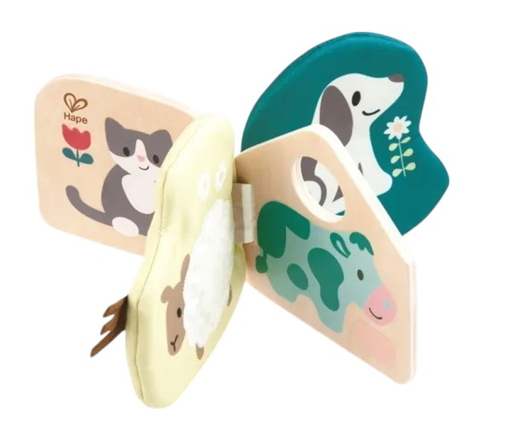 Książka Hape Baby Book Bella Drewniana i tekstylna (87-8539) - obraz 3