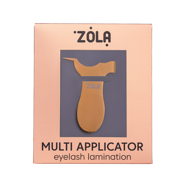 Многофункциональный Zola аппликатор T-образный металлический Золотистый - изображение 2