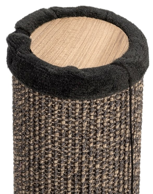 Drapak dla kota Comfy ALEX + piłka na sznurku 59 cm szary (5905546338950) - obraz 3