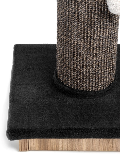 Drapak dla kota Comfy ALEX + piłka na sznurku 59 cm szary (5905546338950) - obraz 4
