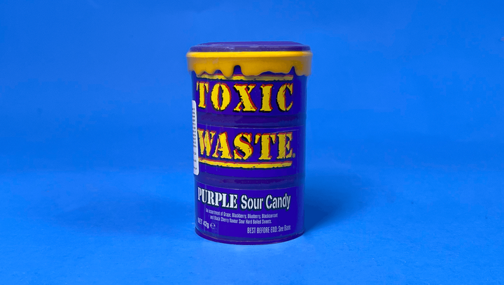 Набор Конфеты 4шт Toxic Waste Purple Sour Candy 42g - изображение 2