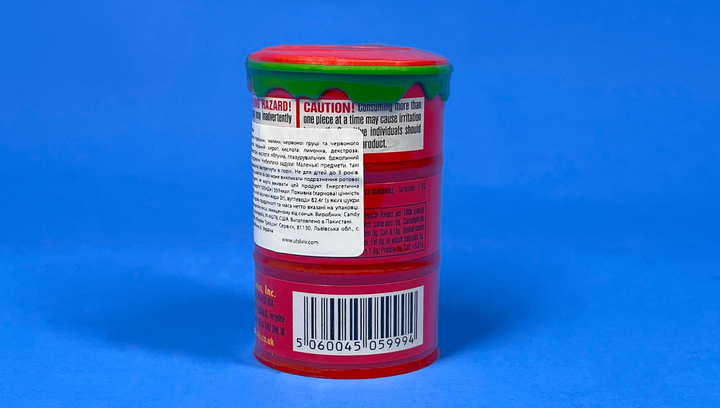 Набор Конфеты 4шт Toxic Waste Red Sour Candy 42g - изображение 3