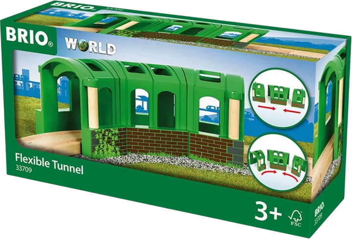 Tunel Brio elastyczny 3 elementy (7312350337099) - obraz 1