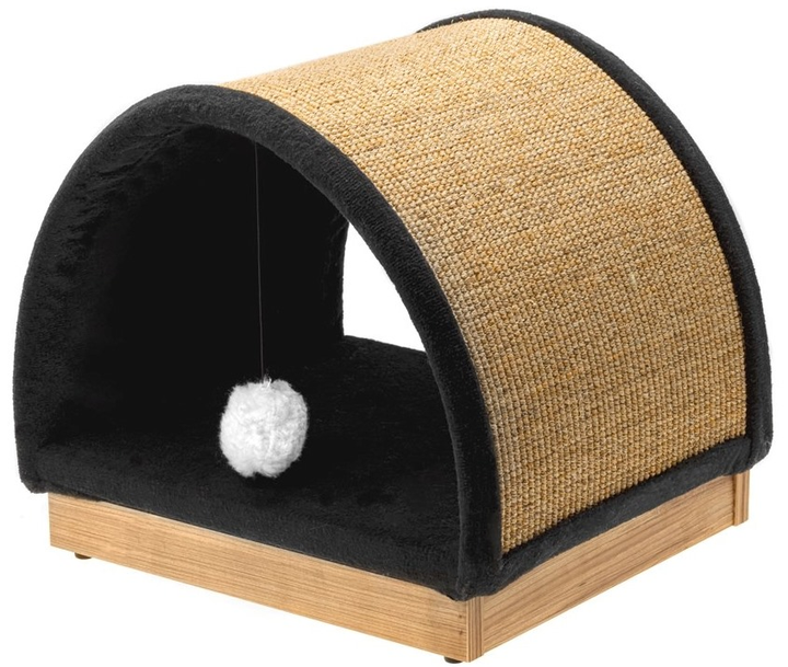 Drapak dla kota Comfy HALF MOON II 35 x 60 cm Beżowy (5905546338806) - obraz 1