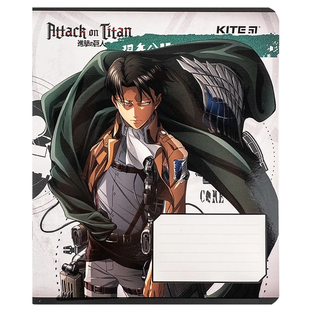 Тетрадь ученическая Attack on Titan Season Kite AT24-232 12 л. shop (4063276219275) - Фото 5 Тетрадь ученическая Attack on Titan Season Kite AT24-232 12 л. shop (4063276219275) - изображение 5