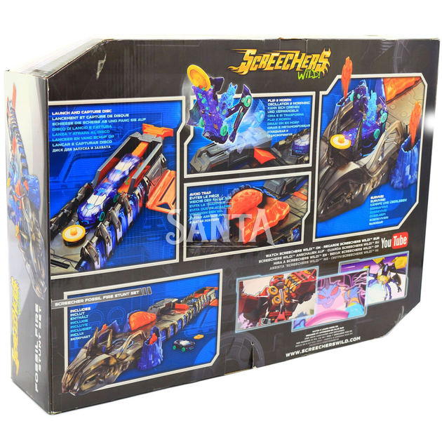 Игровой набор Screechers Wild Дикие Скричеры Огненный дракон (EU683161EU) - изображение 3