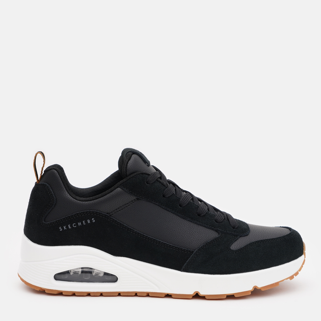 Чоловічі кросівки Skechers 52468 BKW 43 28 см Чорні (193642217162_1550493) - зображення 7