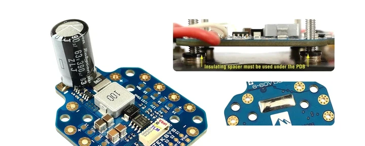 Matek PDB-HEX распределительная плата питания (PDB-HEX 7 ~ 60V) - изображение 5