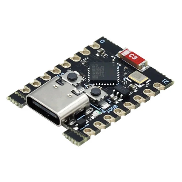 Плата разработчика устройств IoT Wi-Fi Bluetooth ESP32-C3 - Фото 2 Плата разработчика устройств IoT Wi-Fi Bluetooth ESP32-C3 - изображение 2
