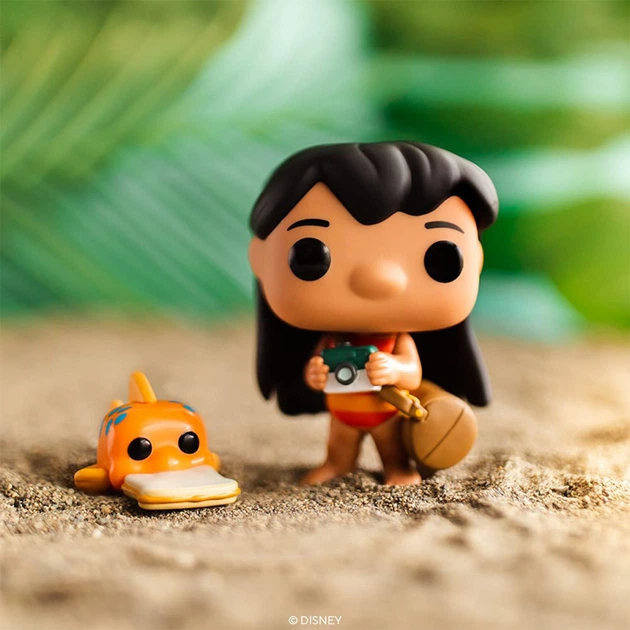 Игровая фигурка Funko POP! серии Лило и Стич - Лило с рыбкой 55621 - Фото 3 Игровая фигурка Funko POP! серии Лило и Стич - Лило с рыбкой 55621 - изображение 3