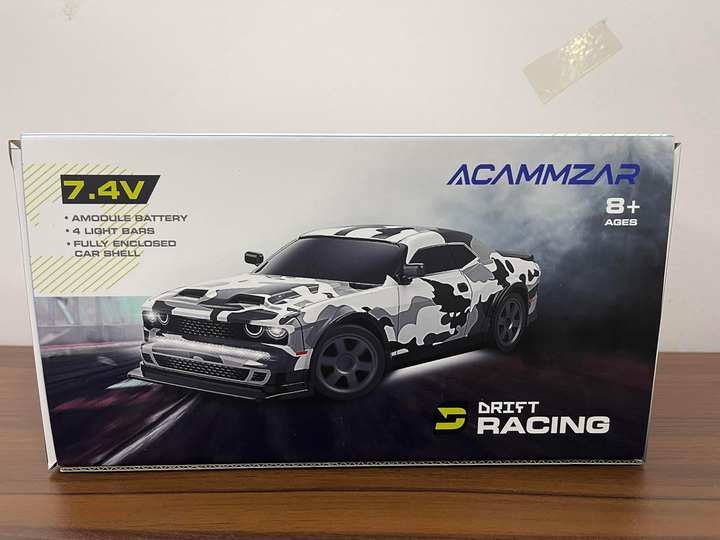 Радиоуправляемая машинка SJY S921 1:16 4WD на пульте управления до 25 км/ч, RC дрифт автомобиль, 2 аккумулятора, LED-подсветка, дрифт-шины - изображение 9
