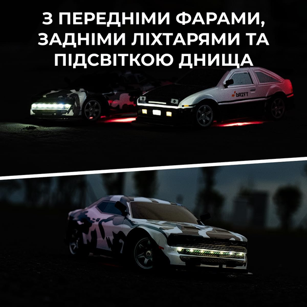 Радиоуправляемая машинка SJY S921 1:16 4WD на пульте управления до 25 км/ч, RC дрифт автомобиль, 2 аккумулятора, LED-подсветка, дрифт-шины - изображение 11