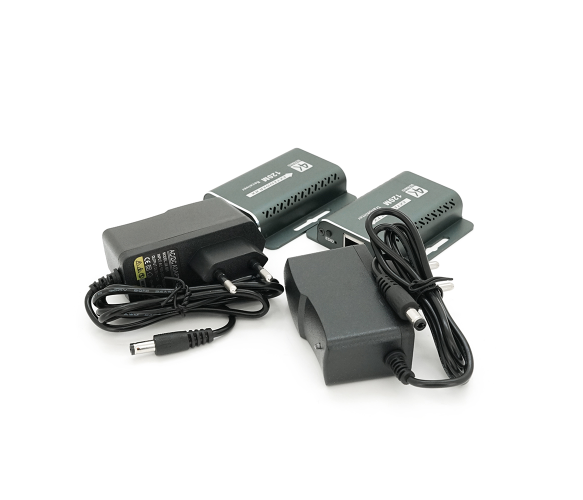 Активний подовжувач HDMI сигналу кабелю UTP Voltronic, 120 м, Cat.5e/Cat.6, 4K30HZ, Black (YT-SCPE HDM-120m4K30HZ) - Фото 4 Активний подовжувач HDMI сигналу кабелю UTP Voltronic, 120 м, Cat.5e/Cat.6, 4K30HZ, Black (YT-SCPE HDM-120m4K30HZ) - зображення 4