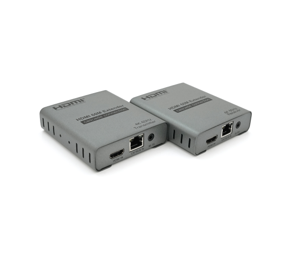 Активний подовжувач HDMI сигналу кабелю UTP Voltronic, 120 м, Cat.5e/Cat.6, 4K60HZ, Grey (YT-SCPE HDM-120m4K60HZ) - Фото 1 Активний подовжувач HDMI сигналу кабелю UTP Voltronic, 120 м, Cat.5e/Cat.6, 4K60HZ, Grey (YT-SCPE HDM-120m4K60HZ) - зображення 1