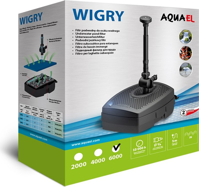 Filtr podwodny AquaEl Wigry 6000 (5905546338936) - obraz 1