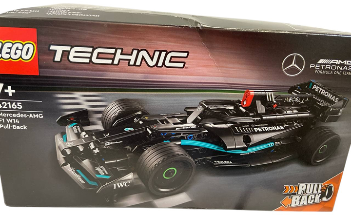 Zestaw klockow LEGO Technic Mercedes-AMG F1 W14 E Performance Pull-Back 240 elementow (42165) (955555908873399) - Outlet - obraz 2