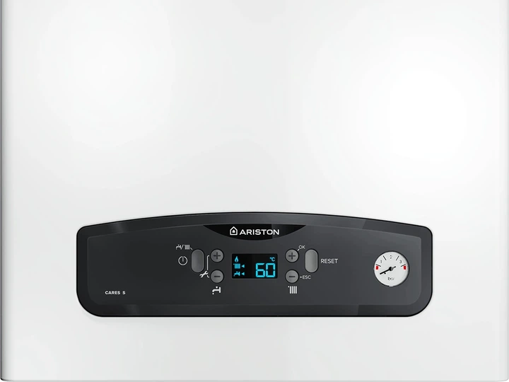 Двухконтурный конденсационный газовый котел Ariston CARES S 24 (3301637) + комплект дымохода - изображение 4
