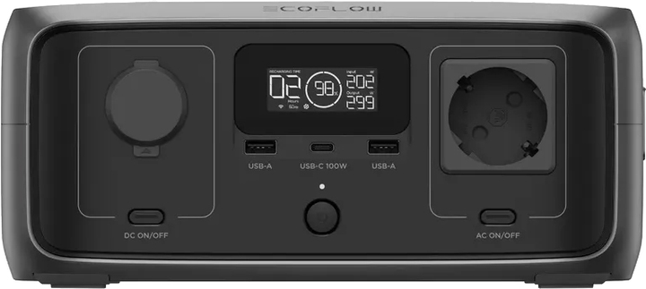 Stacja ładująca EcoFlow RIVER 3 UPS / 300 W / 245 Wh / LiFePO4 (EFRIVER3-UPS-EU-CBox) - obraz 2