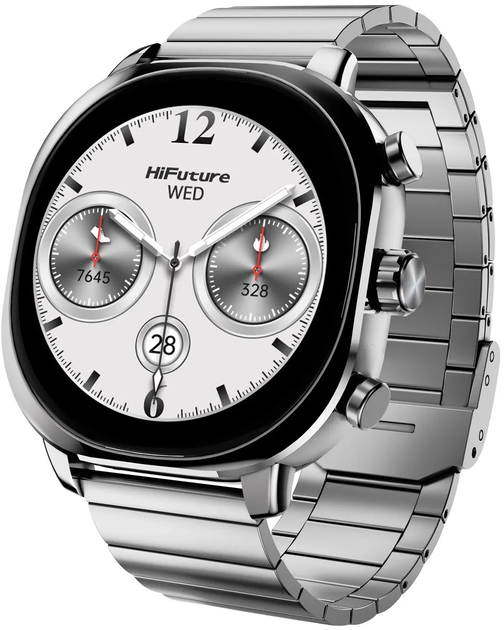 Smartwatch HiFuture Aix Silver (6972576181435) - obraz 1