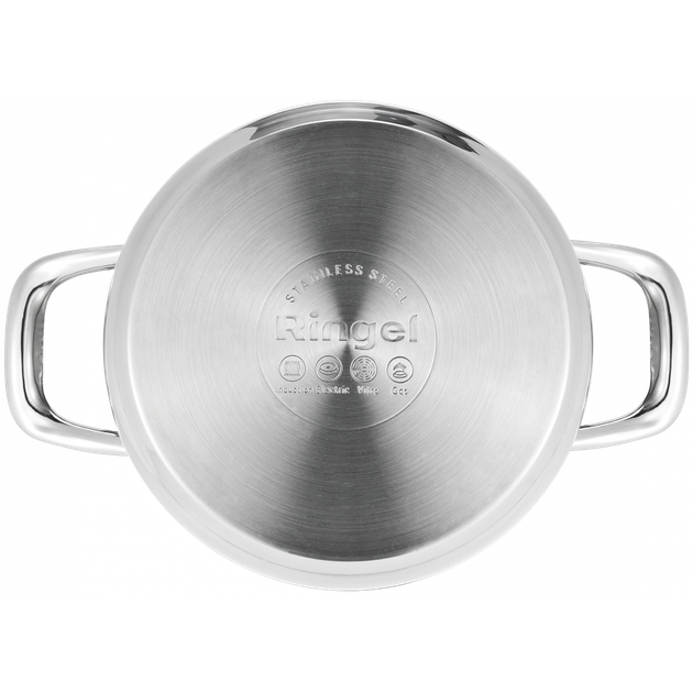 Кастрюля RINGEL Grey line RG-2022-20 (3.2л/20см) - Фото 3 Кастрюля RINGEL Grey line RG-2022-20 (3.2л/20см) - изображение 3