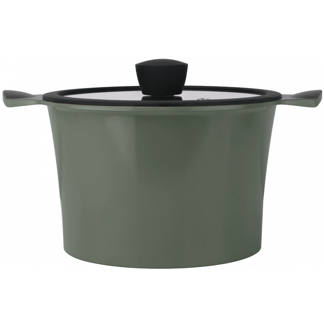 Кастрюля RINGEL Zitrone Olive RG-2108-24/2/OL (5.8л/24см) - изображение 3