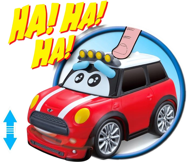 Автомобіль Bburago Junior Mini Cooper червоний (4893998812054) - зображення 2