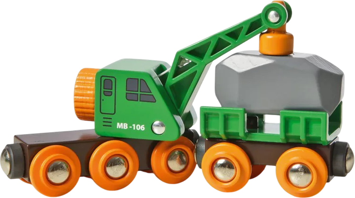Dźwig Brio World z wagonem (7312350336986) - obraz 4