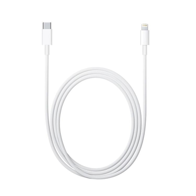 Кабель для быстрой зарядки айфон айпад Apple iPhone 8 X 11 12 13 14 Pro Max Plus Mini Type C to Lightning USB-C шнур тайпси лайтнинг для швидкого заряджання iOS устройств Apple Белый LEXEGO CZ-TC1 - изображение 2