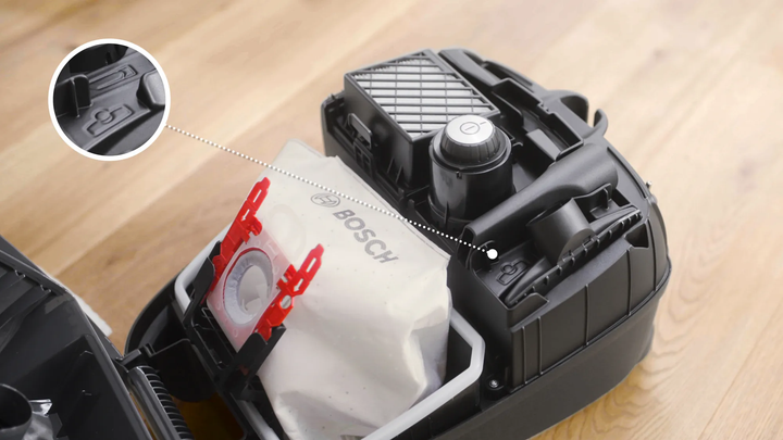Пилосос з мішком Bosch Serie 4 ProPower BGB41POW1 - зображення 3
