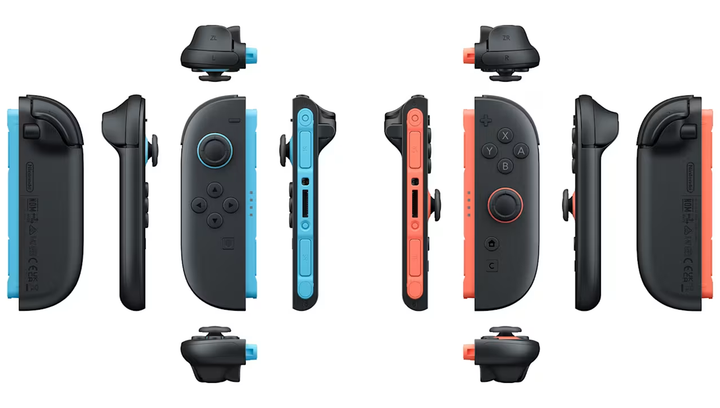 Контроллеры Беспроводной Nintendo Switch 2 Joy-Con Grey - Фото 5 Контроллеры Беспроводной Nintendo Switch 2 Joy-Con Grey - изображение 5
