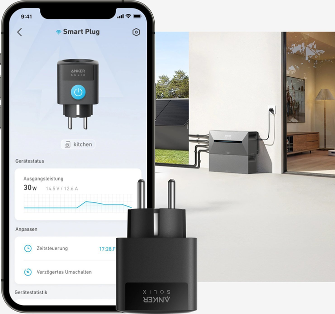 Inteligentne gniazdko Anker Solix Smart Plug (A17X8311) - obraz 3