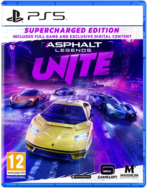 Gra PS5 Asphalt Legends Unite: Supercharged Edition (Blu-ray płyta) (5016488141222) - obraz 1