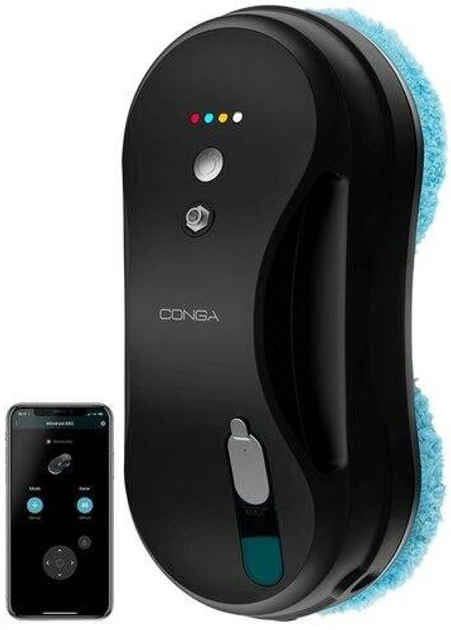 Robot do mycia okien Cecotec Conga WinDroid 880 SprayWater Connected T (5871) - obraz 1
