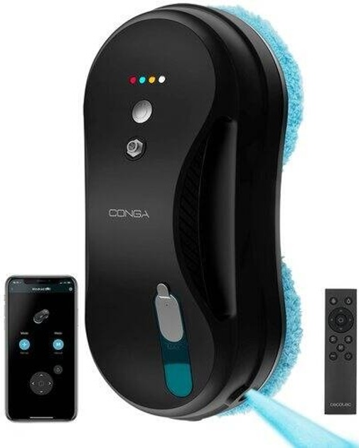 Robot do mycia okien Cecotec Conga WinDroid 890 SprayWater Smart Connected (8059) - obraz 1