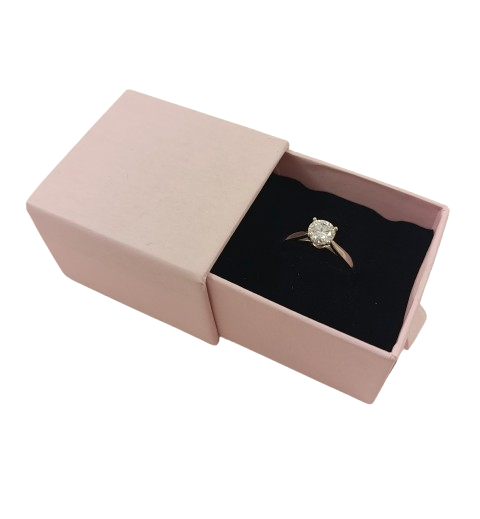 Срібна каблучка з муассанітом 0,8 ct. 6 мм 17,5 розмір (219157077) - Фото 4 Срібна каблучка з муассанітом 0,8 ct. 6 мм 17,5 розмір (219157077) - зображення 4