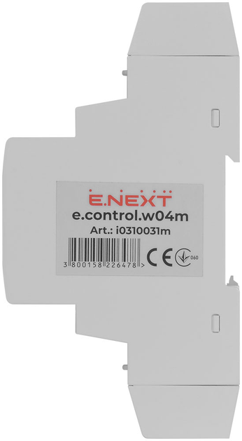 Лічильник електроенергії 1-фазний 5(45)А класс 1.0 e.control.w04m на DIN-рейке E.Next i0310031m (некомерційний) - зображення 6