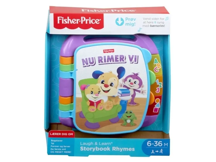 Książka muzyczna Fisher Price Laugh & Learn Storybook Rhymes (887961138054) - obraz 2