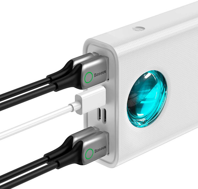 УМБ Baseus Amblight 30000 mAh 65W White (6932172613617) - зображення 5